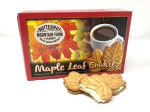 Butternut Mountain Maple Leaf Cookies