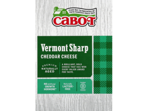 Cabot Sharp Cheddar 3 LB block