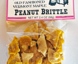 Roger's Recipe Maple Peanut Brittle