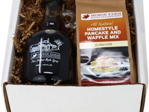 Morse Maple Vermont Maple Syrup Growler Gift Box