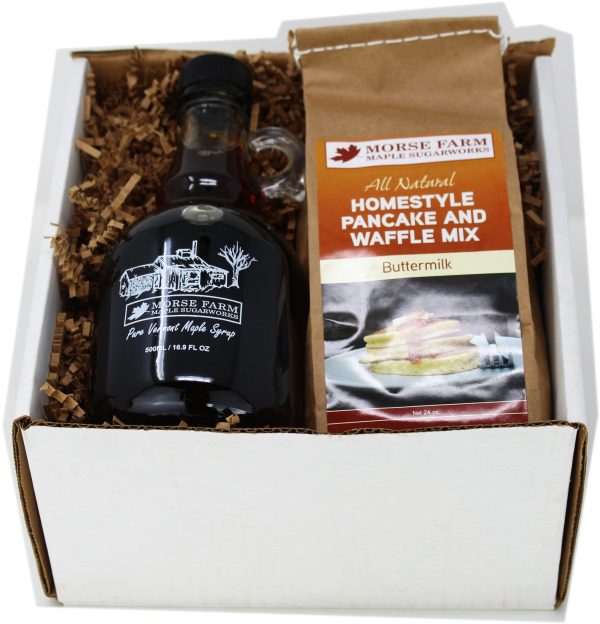 Morse Maple Vermont Maple Syrup Growler Gift Box